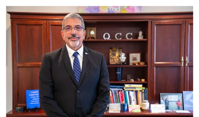 QCC President Dr. Luis Pedraja