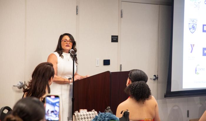 Keynote speaker Eladia Romero-Rodriguez