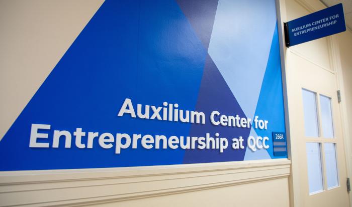 The Auxilium Center for Entrepreneurship at QCC is hosting its first WooTank qualifier