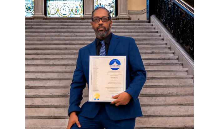 Director of Community Engagement Sean Harris. Photo Credit: P Anderson Photography