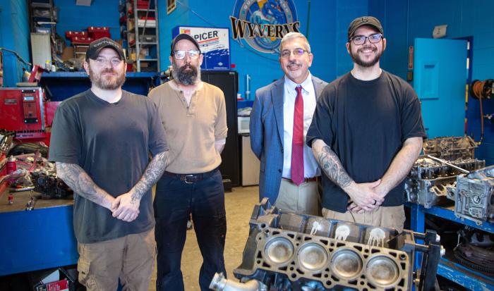 This month's Campus Connections highlights the Auto Tech program.