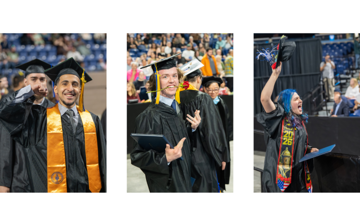 QCC grads were beyond excited at this year's commencement.