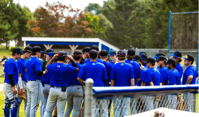 The QCC Men's Baseball team