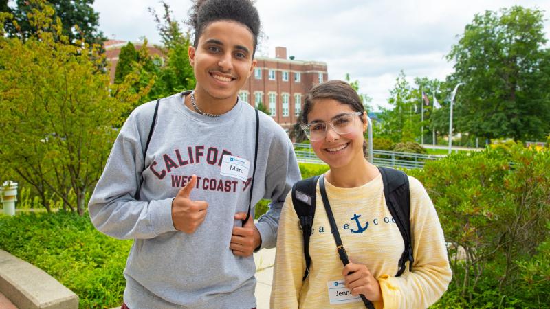 students at Welcome Week 2023