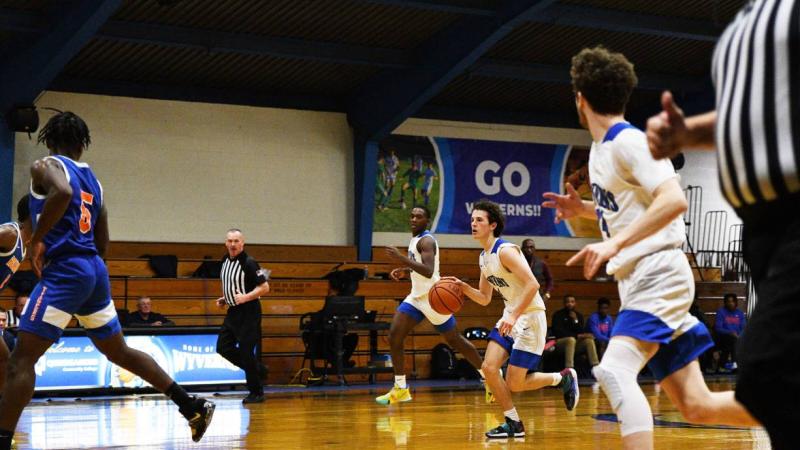 The QCC Men's Basketball team currently leads the NJCAA Region 21 in scoring defense