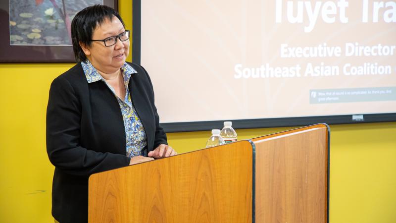Executive Director of the Southeast Asian Coalition Tuyet Tran