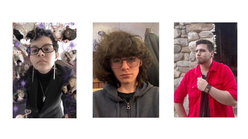 From left: Deborah Hill, Ryan T and Rafael Cruz Carvajal