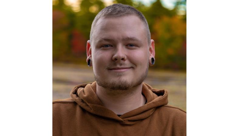 Psychology student Austin Schacht