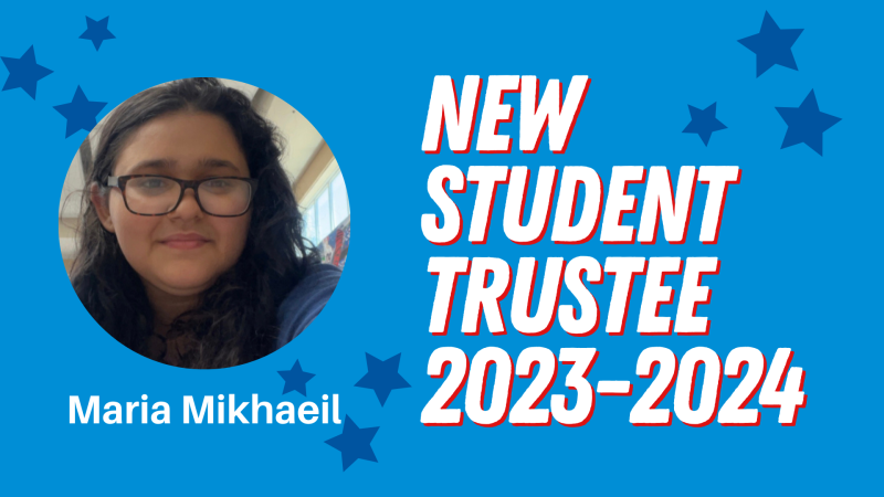 Student Trustee Maria Mikhaeil