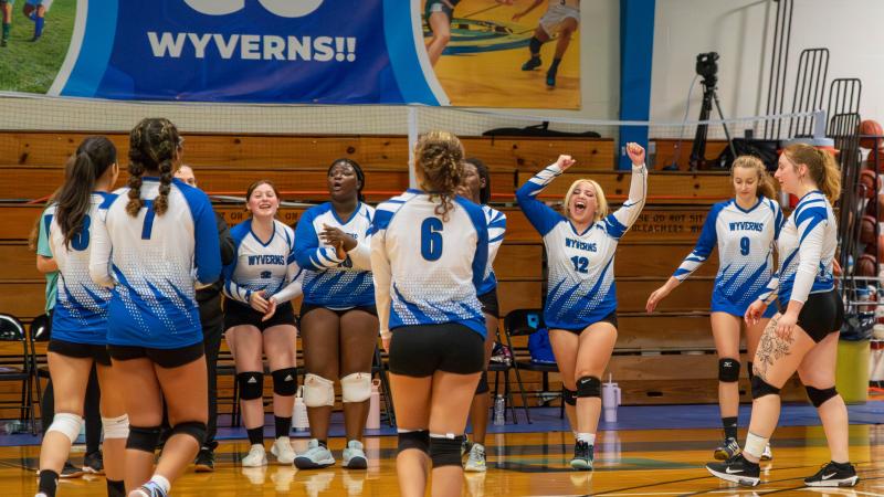 QCC Women's Volleyball Team