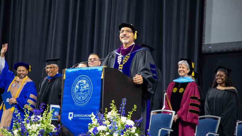 QCC President Dr. Luis Pedraja