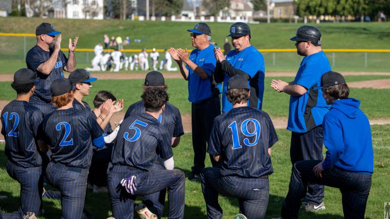 QCC men's baseball team
