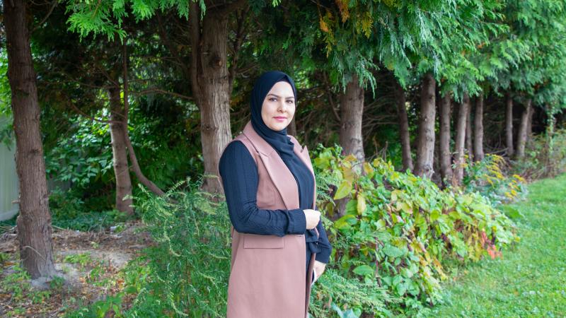 QCC Student of the Month Asmaa Aldulaimi