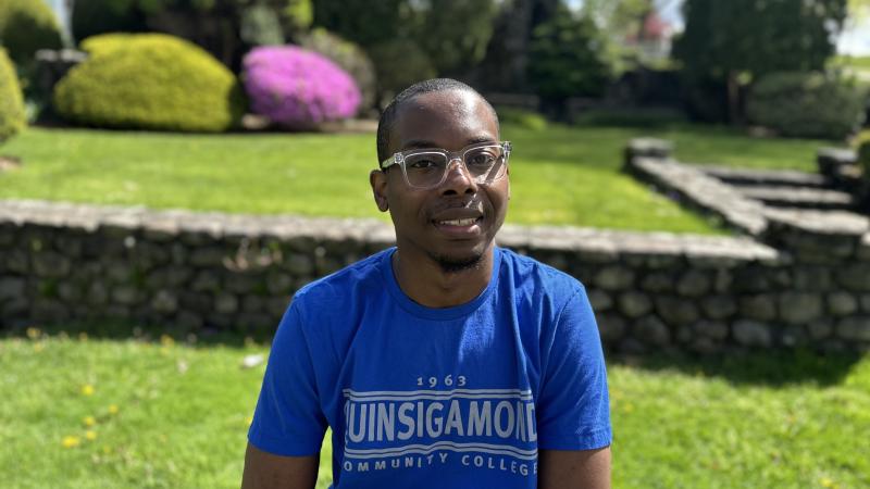 Computer Systems Engineering Technology student Donald Collins