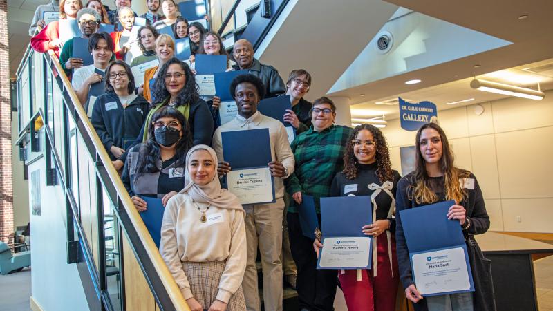 Forty-four students received recognition awards on February 2, 2025
