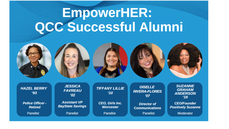Hear from QCC alumni on March 12
