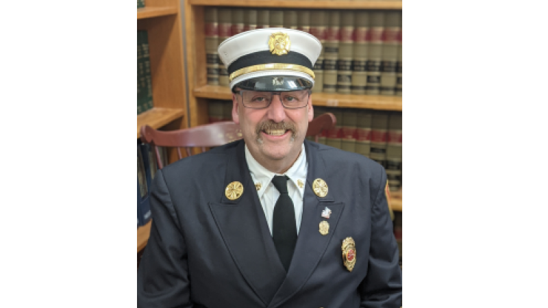 QCC alum Timothy Choate was recently named Chief of Sudbury Fire Department- photo courtesy of Town of Sudbury
