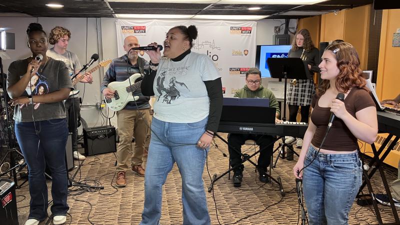QCC's Music Ensemble at Unity Radio 97.9.