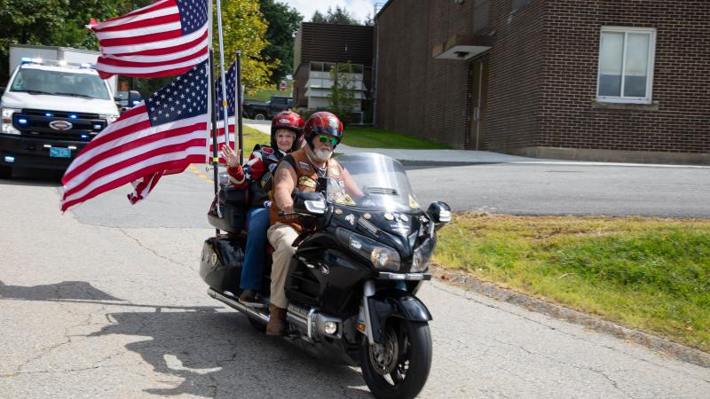The 9/11 NEVER FORGET Mobile Exhibit ride