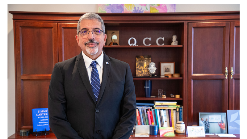 QCC President Dr. Luis Pedraja