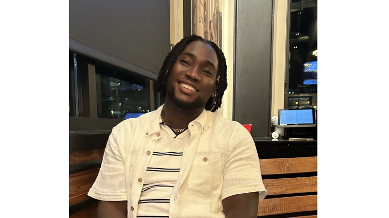 Student of the Month Jamson Donatien