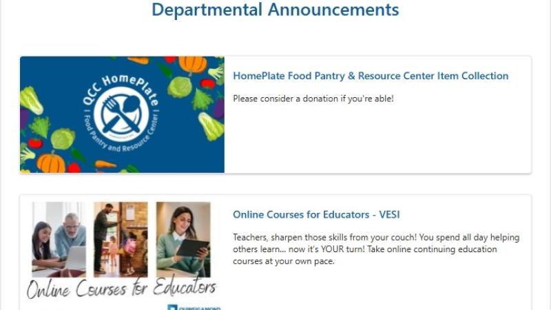 The new "Inside QCC" email digest will start on December 11.