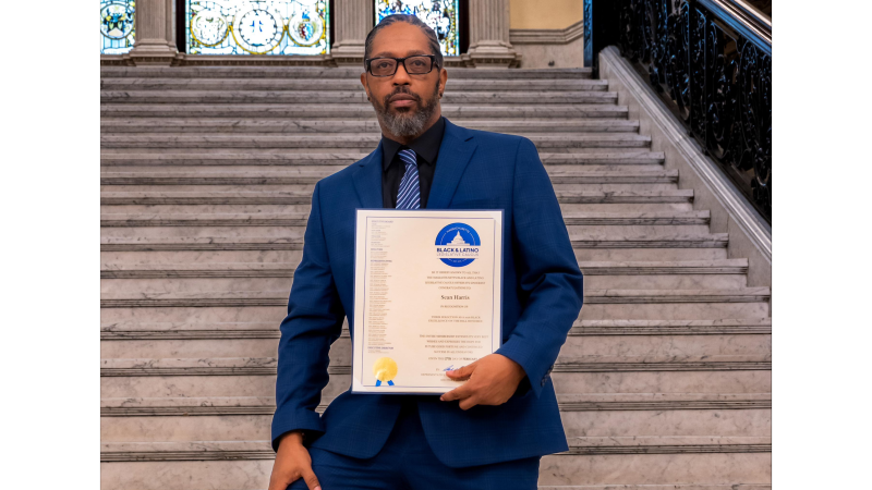 Director of Community Engagement Sean Harris. Photo Credit: P Anderson Photography