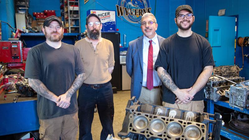 This month's Campus Connections highlights the Auto Tech program.
