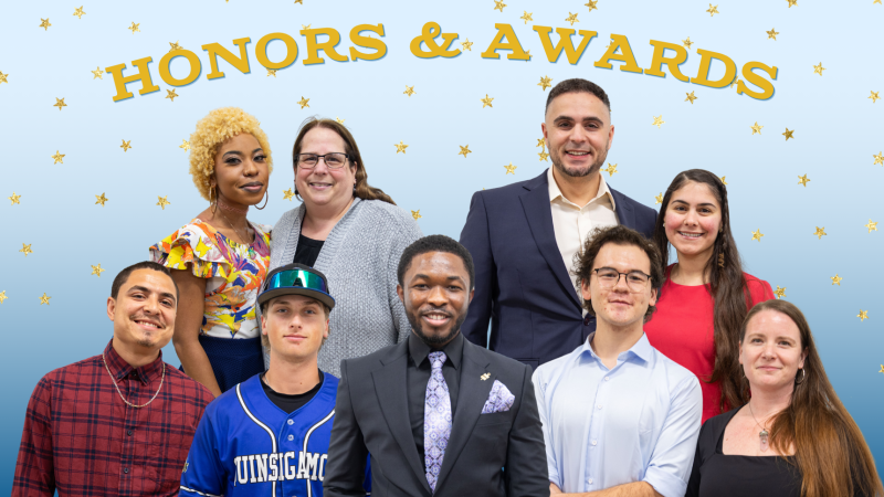 Honors & Awards are held each May to celebrate QCC students who go above and beyond.